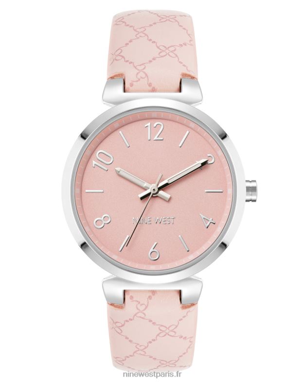 Nine West montre bracelet à logo P88BJ2895 rose clair