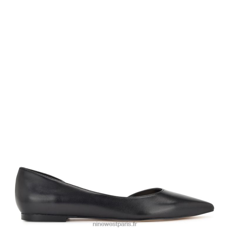 Nine West appartements blaha d'orsay P88BJ2267 Cuir noir