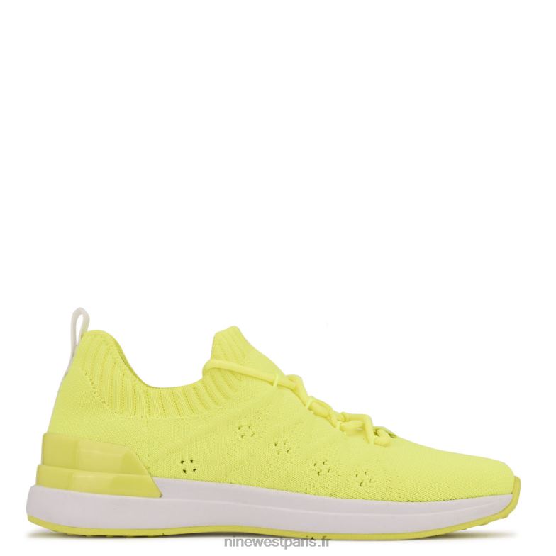 Nine West baskets en tricot P88BJ965 néon citron vert