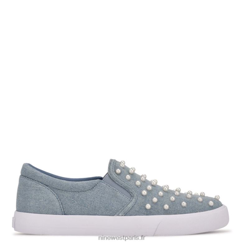 Nine West baskets à enfiler love P88BJ882 jean bleu clair