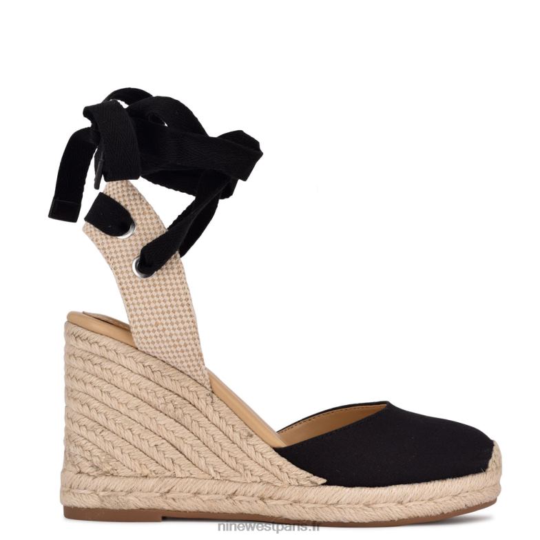 Nine West ami sandales compensées espadrilles enveloppantes à la cheville P88BJ793