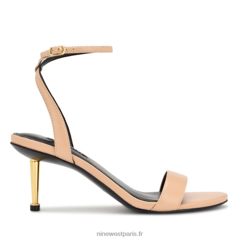 Nine West anny sandales à talons et bride cheville P88BJ228 fard à joues chaud