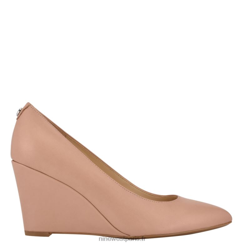 Nine West cal 9x9 cales de robe P88BJ791 cuir à peine nude