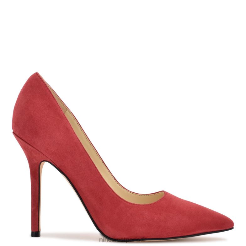 Nine West escarpins à bout pointu bliss P88BJ1308 daim rouge
