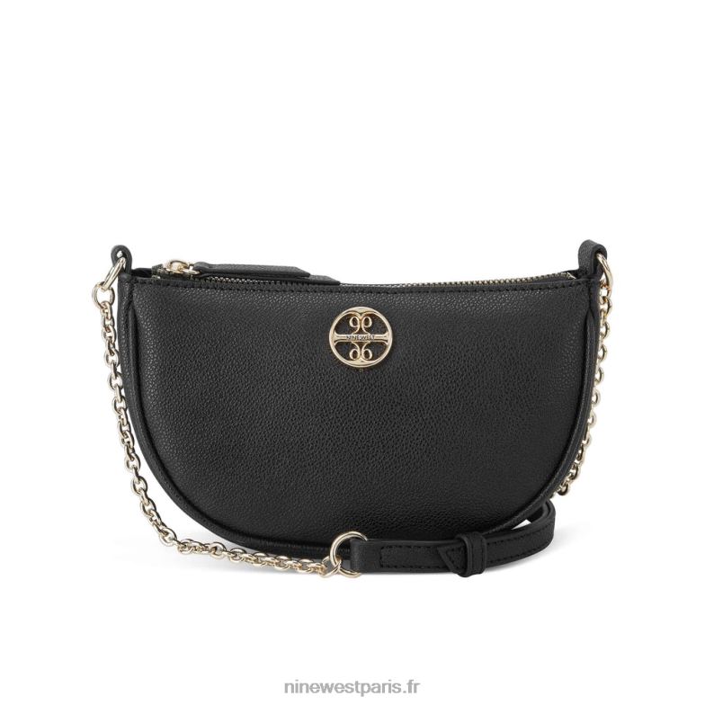 Nine West maud mini crossbody top zip P88BJ2614 noir